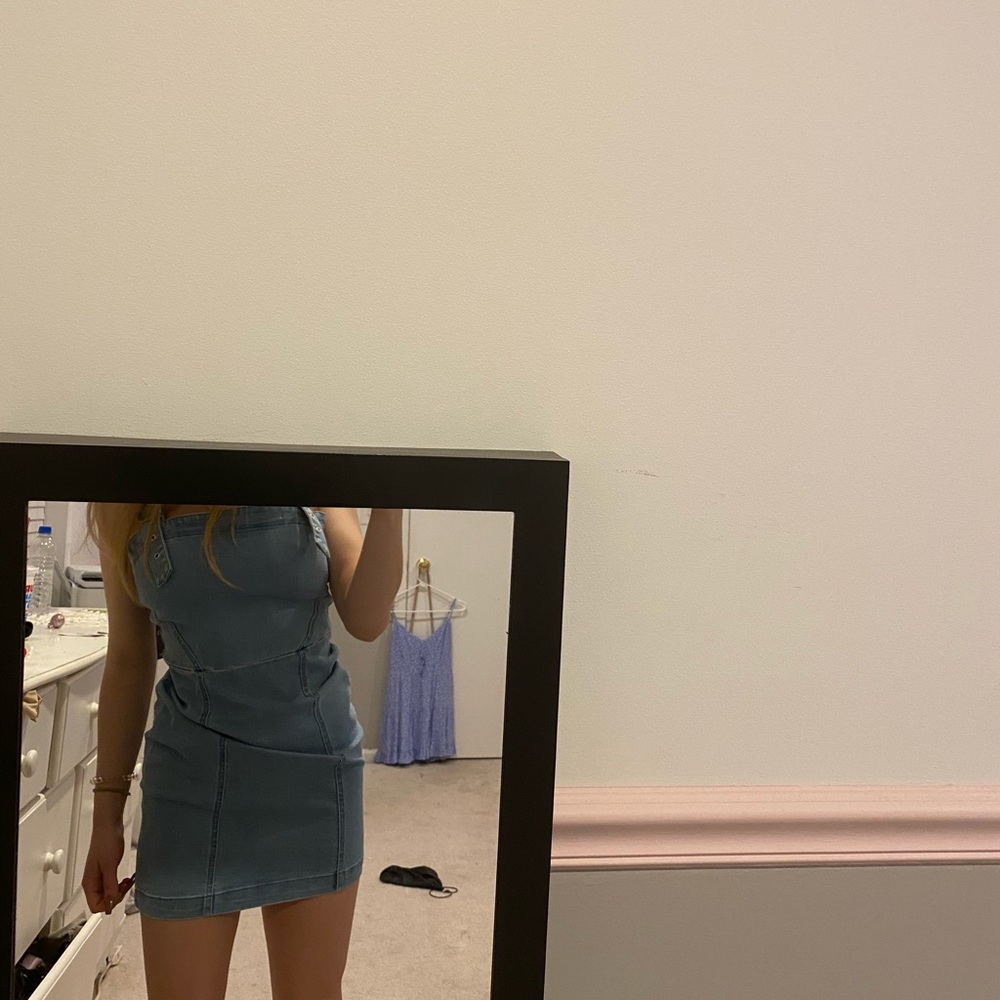 forever 21 jean dress